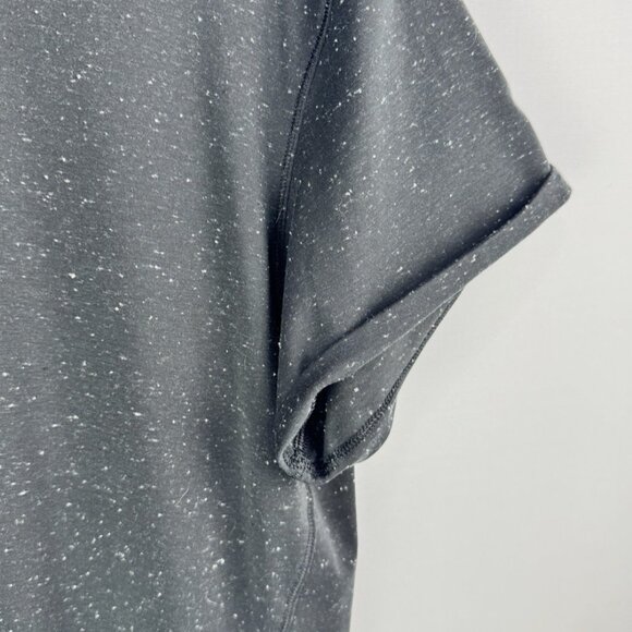 Lululemon Part Ways Tee Speckled Black / White Size 8 - Picture 10 of 15